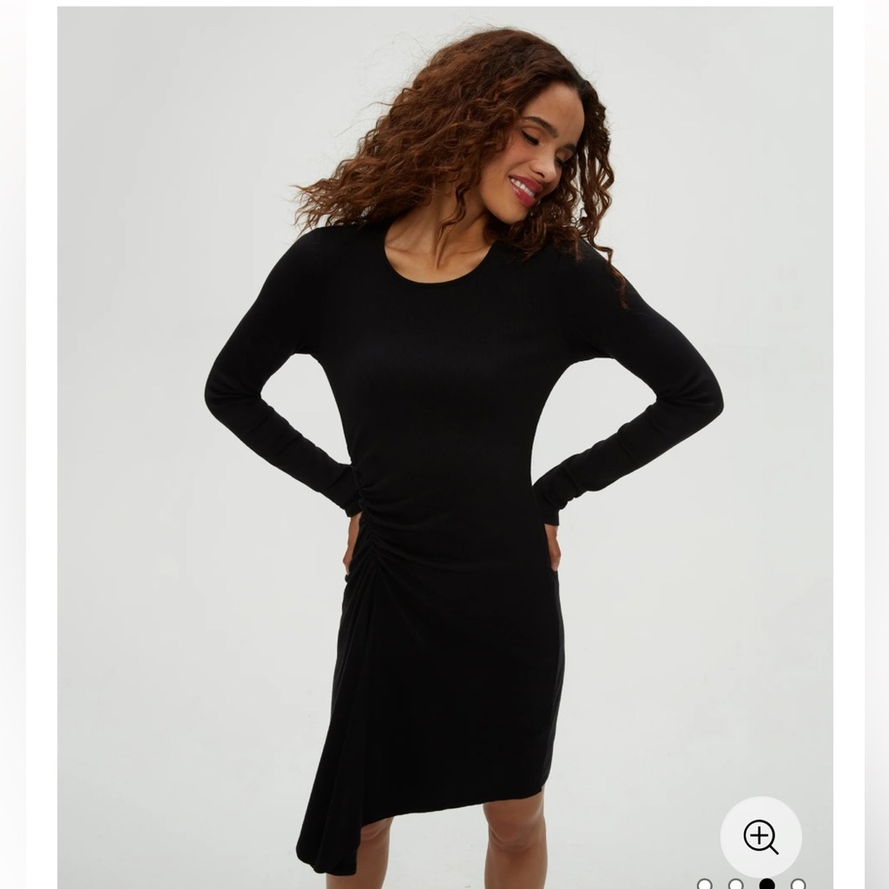 NWOT Marina Ruched Dress Size XS Excellent Condition